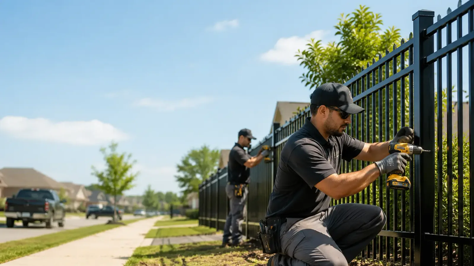 Metal Fence Installation in Brock, NE